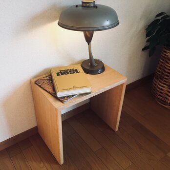 nk-utility stool Oakの画像
