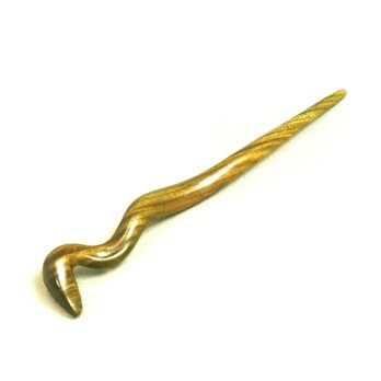 木製 蛇のかんざし(Lサイズ) PRS/パロサント 防水の画像