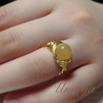 たまご色のリング♡