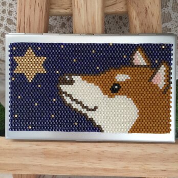 カードケース(星に願いを-柴犬⑤)の画像