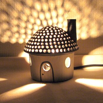黒陶ランプ 「明るいわが家（LED) 」の画像