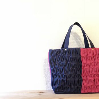 〈20 %オフ〉Smocking tote bag【s】-combination-の画像