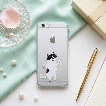 iPhoneクリアケース【どろぼう猫】
