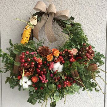 新春リース（シナモン）