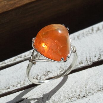 ファイア・オパール  Fire Opal Ringの画像
