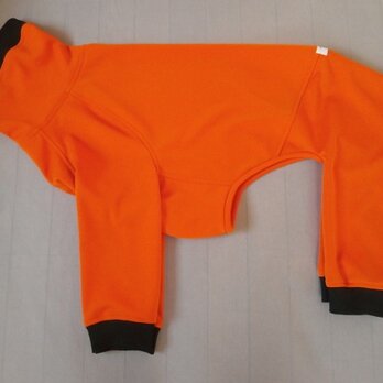 犬服　Ｆ様オーダーメイド品土佐犬用フルスーツ　オレンジの画像