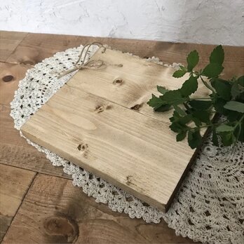 wood plate＊ 木製 ポットマット 鍋敷きの画像