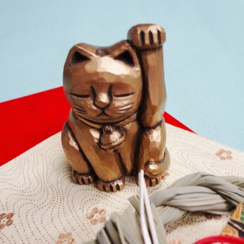 新年の夢に寄り添う「招き猫」Ｍ－8