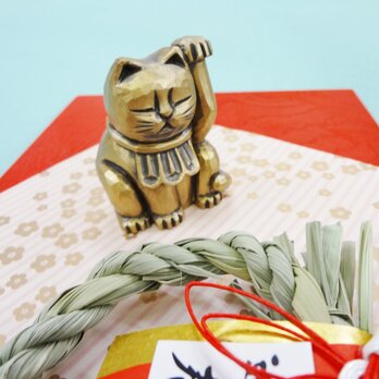 新年の夢に寄り添う「招き猫」Ｍ－１６