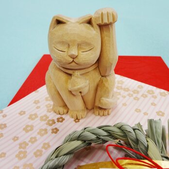 新年の夢に寄り添う「招き猫」Ｍ-１３