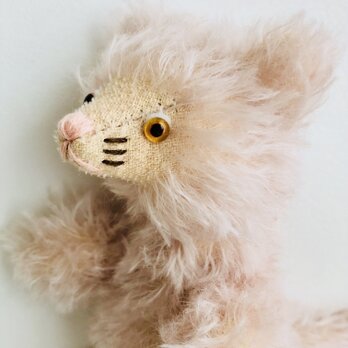 シャトン・コットンピーチ 子猫のぬいぐるみ プレゼント 贈り物 バースデーギフトの画像