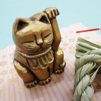 新年の夢に寄り添う「招き猫」Ｍ－1の画像