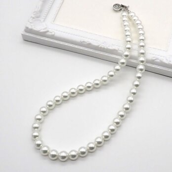 パールネックレス①【ホワイト・ナチュラル・クリーム】