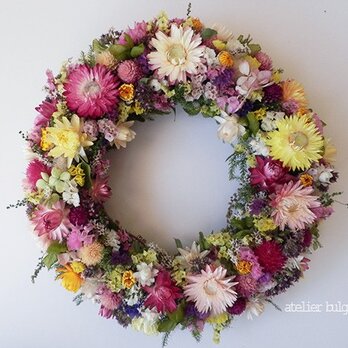 atelier blugra八ヶ岳〜小花のWreath1の画像