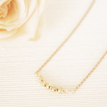 K10 Crescent Moon Necklaceの画像