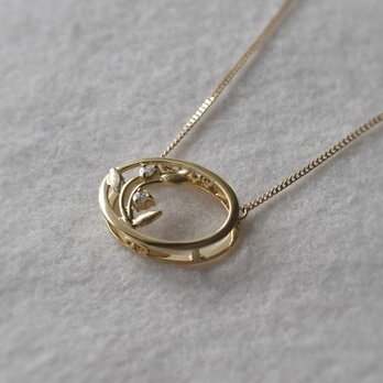 hidamari ダイヤモンド ネックレス K18