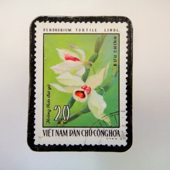 　花切手ブローチ3347の画像