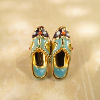 SV　Babouche　tiny pin Turquoise blueの画像