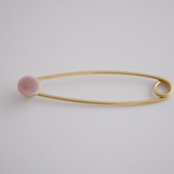 ショールピン　あずき色