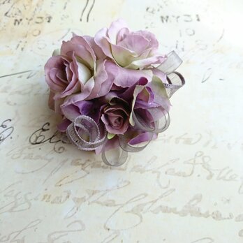 rose corsage (モーヴピンク×パープル)の画像