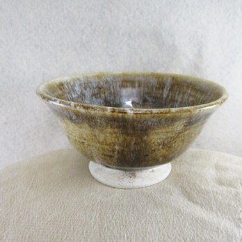 陶器ご飯茶碗（大）朝鮮唐津風の画像
