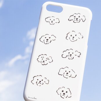 SALE!!!【iPhone/Android対応】「happy? puppies」 スマートフォンケースの画像