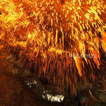 玉泉洞-3　　PH-A4-0156  写真　沖縄　遺跡　鍾乳洞　古代の画像