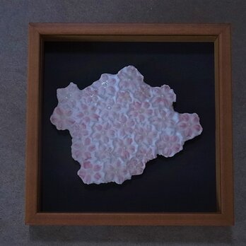 桜（花冠）２　（陶板）の画像