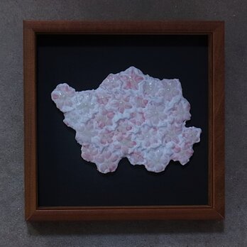 桜（花冠）３　（陶板）の画像