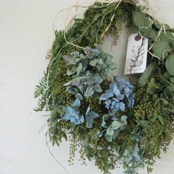 雫wreath-蕾のミモザの画像