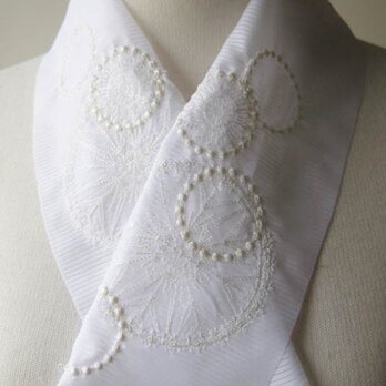 半衿・刺繍ポリ絽・花火・クライマックスの画像