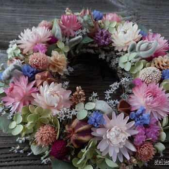 八ヶ岳〜（定形外郵便発送）MiniWreath002