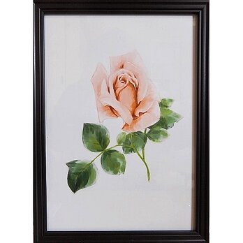 額付き絵「薔薇の花」の画像