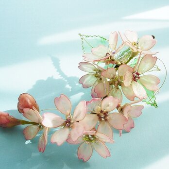 桜の季節（コサージュ）の画像