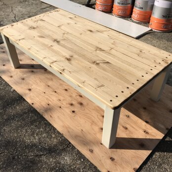 hotaru カントリー　カリフォルニア風　ローテーブル　リビング　天然木　無垢材　オーダー可の画像
