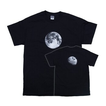 リアルなプリント！月の裏 Tシャツ　ユニセックスS〜XLサイズ　Tcollectorの画像