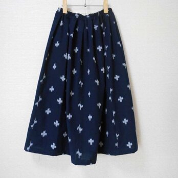 新品★久留米絣の可愛いスカートの画像