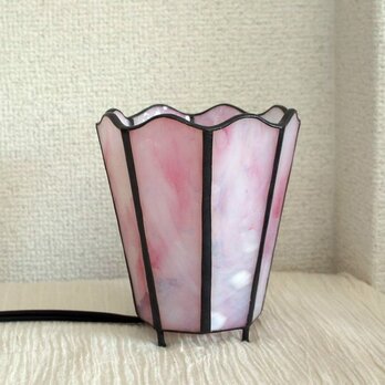 桜のテーブルランプの画像