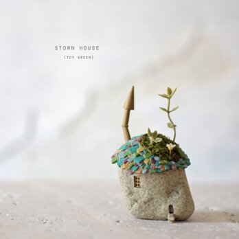 storn house（mini) toy greenの画像