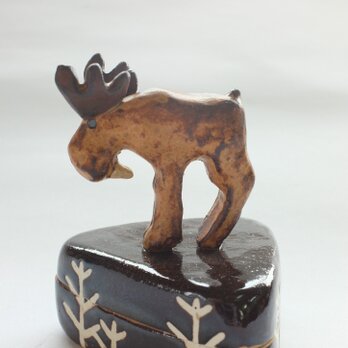 陶ハコ「木立」