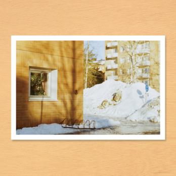 ポストカード No.2 『 Lulea / Sweden 光の窓辺』2枚セットの画像