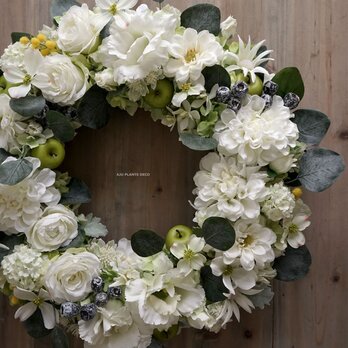 White Wreath 43～45cmの画像