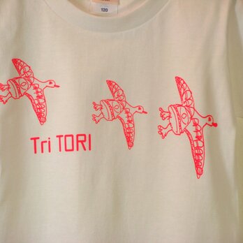 【120】Tri TORI　Tシャツ　キッズの画像