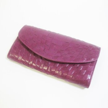 イントレロングウォレット <Purple> 送料無料☆ラッピング無料☆ 二つ折り財布の画像