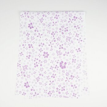 手ぬぐい【 meme 】薄紫