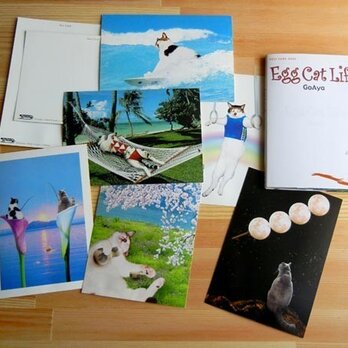 ポストカードブック/Egg Cat Lifeの画像
