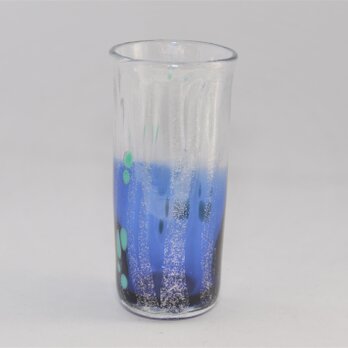 ビアグラス（青）の画像