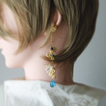 かたっぽイヤーカフ「おのおのに灯る」