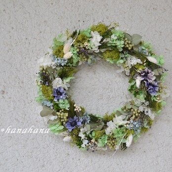 【母の日にも】アネモネのグリーンwreath