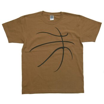 バスケットボール　プリントTシャツ　ユニセックスXS〜XLサイズの画像